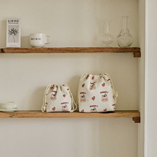 Juicy fruit🍒酸酸甜甜系列-保冷保溫系繩便當包(小號/大號)