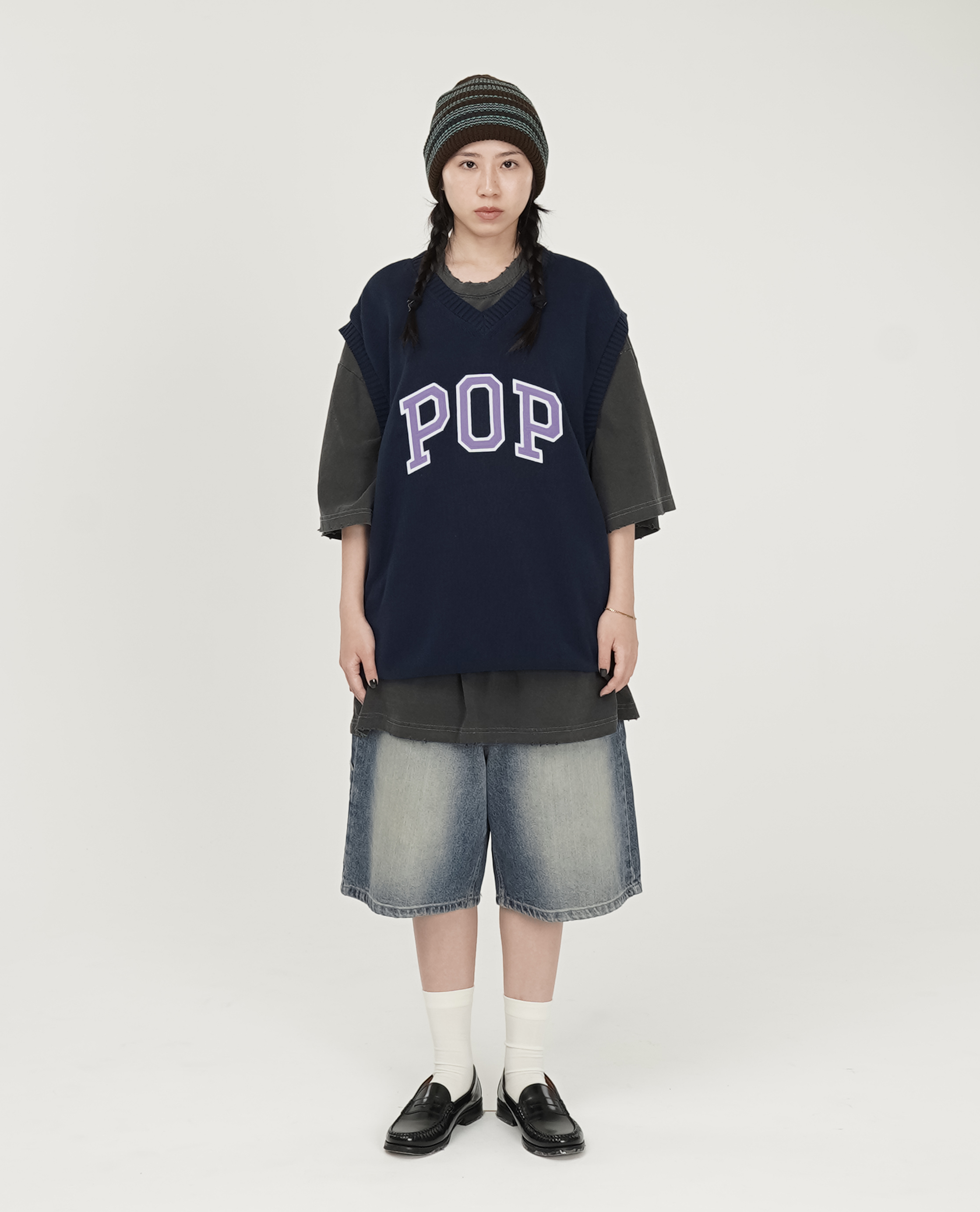 POP TRADING COMPANY Pop Arch Spencer Knit - 24SS