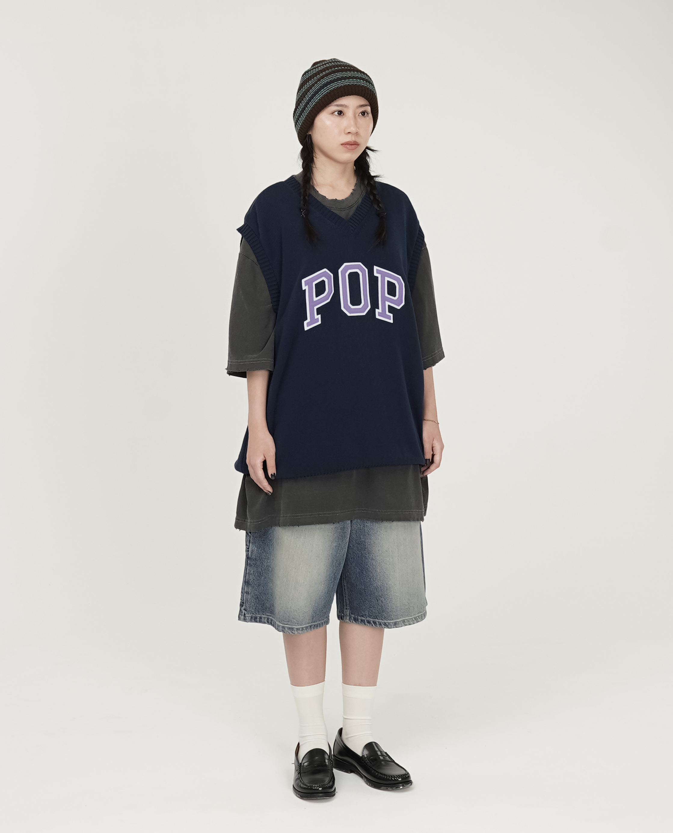 POP TRADING COMPANY Pop Arch Spencer Knit - 24SS