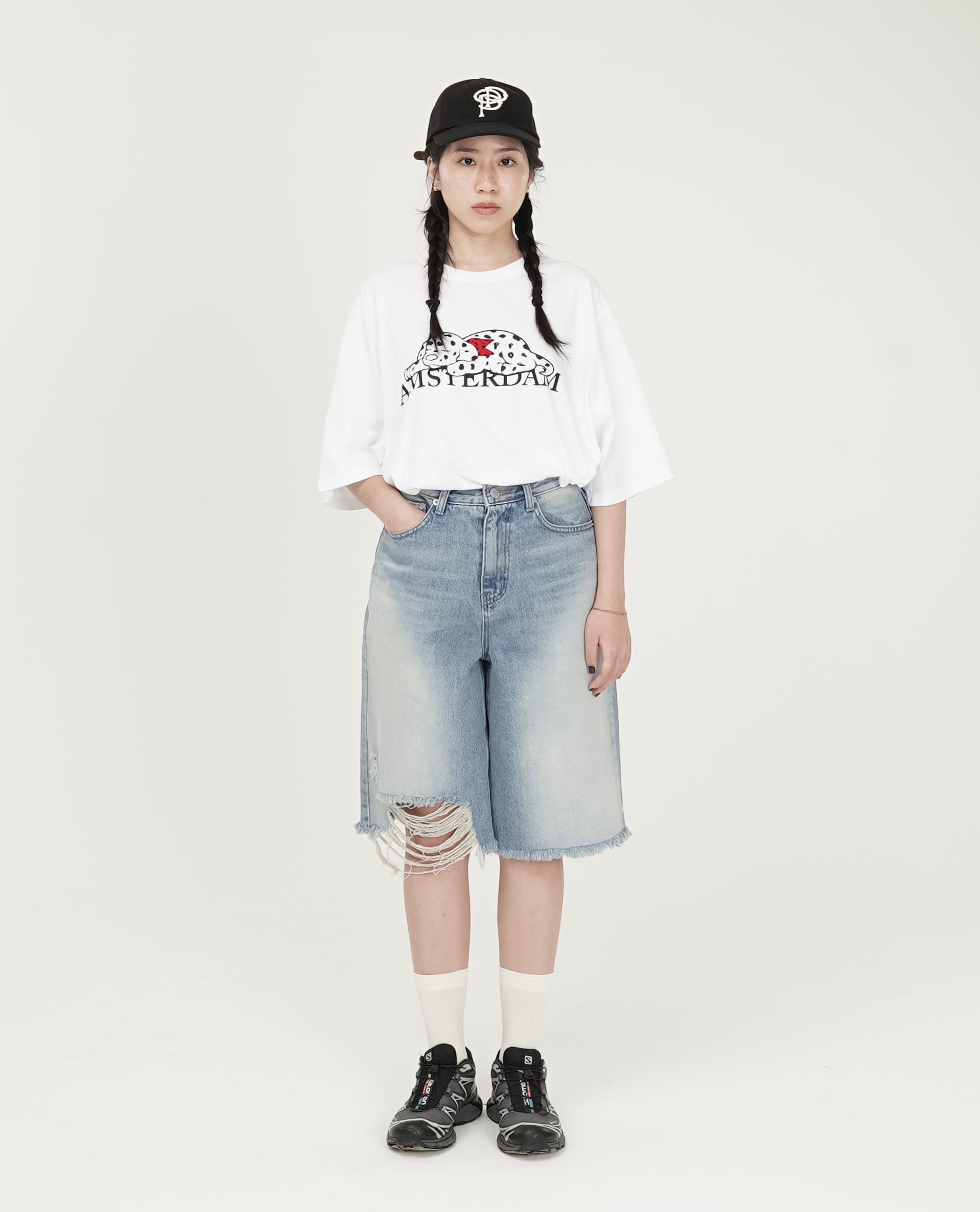 POP TRADING COMPANY pup amsterdam T-shirt - 24SS