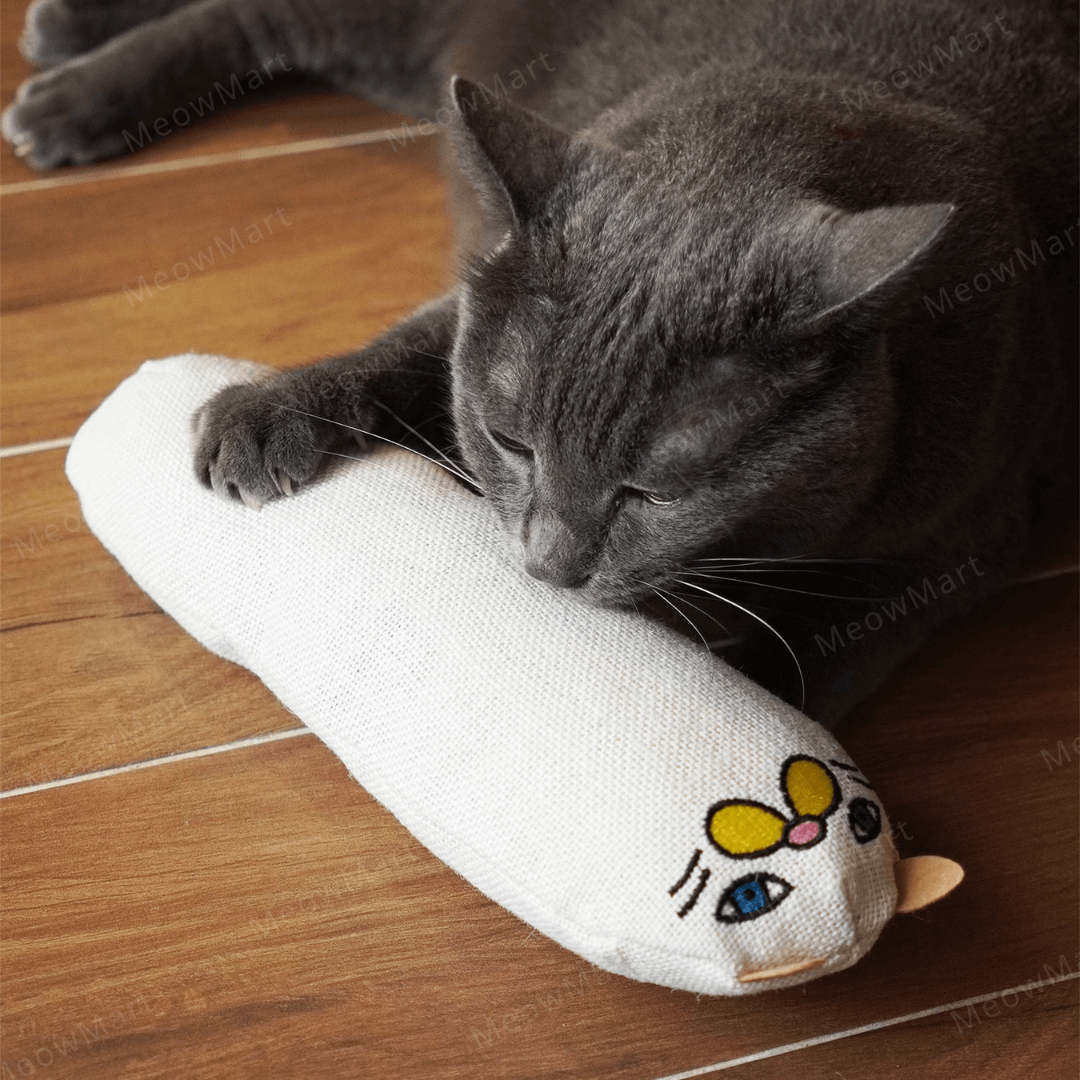 日本 Nyanta Club 醜醜貓麻布踢踢玩具