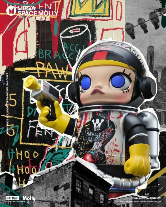 400% Mega Space Molly Jean-Michel Basquiat