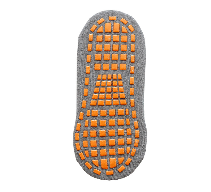 Non-slip Yoga Socks - Grey (Adult recommended sizes 35-43)