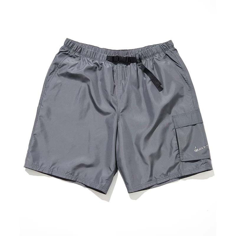 NIKE九吋海灘褲 灰色 短褲 男款  NESSE468-018 [台灣現貨]