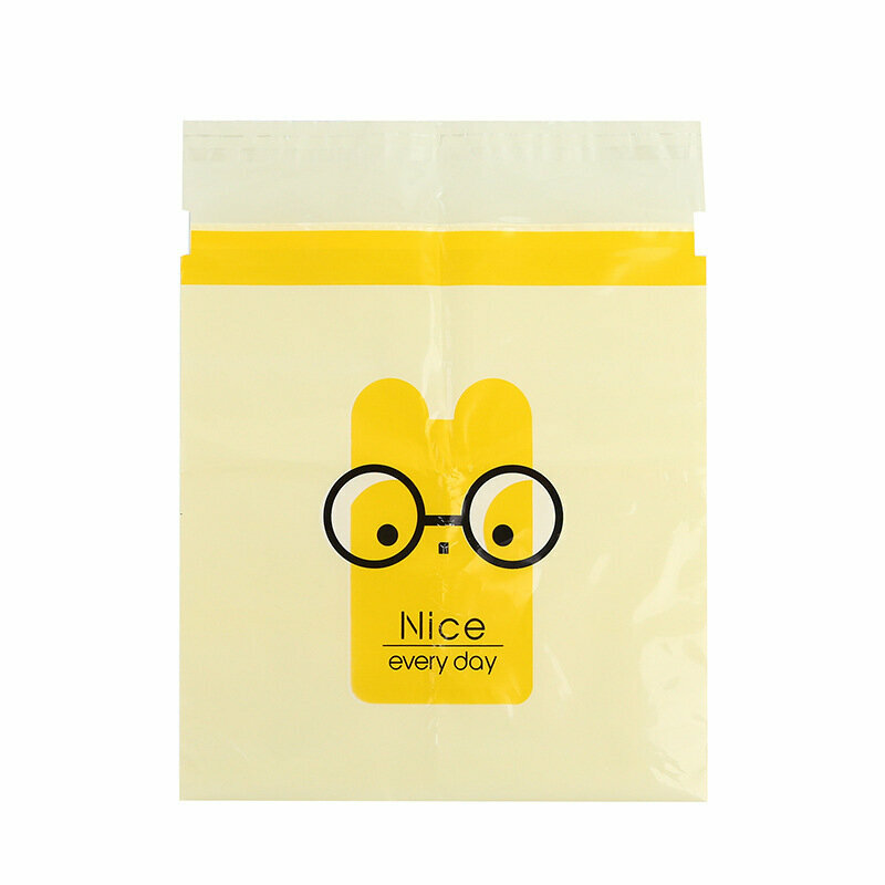 【15pcs/Yellow】Car garbage bag, cartoon hanging garbage bag, disposable garbage plastic bag