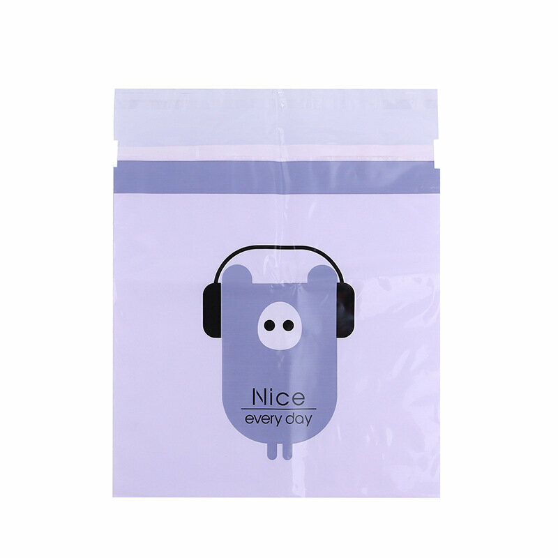 【15pcs/Purple】Car garbage bag Cartoon hanging garbage bag |Disposable garbage plastic bag