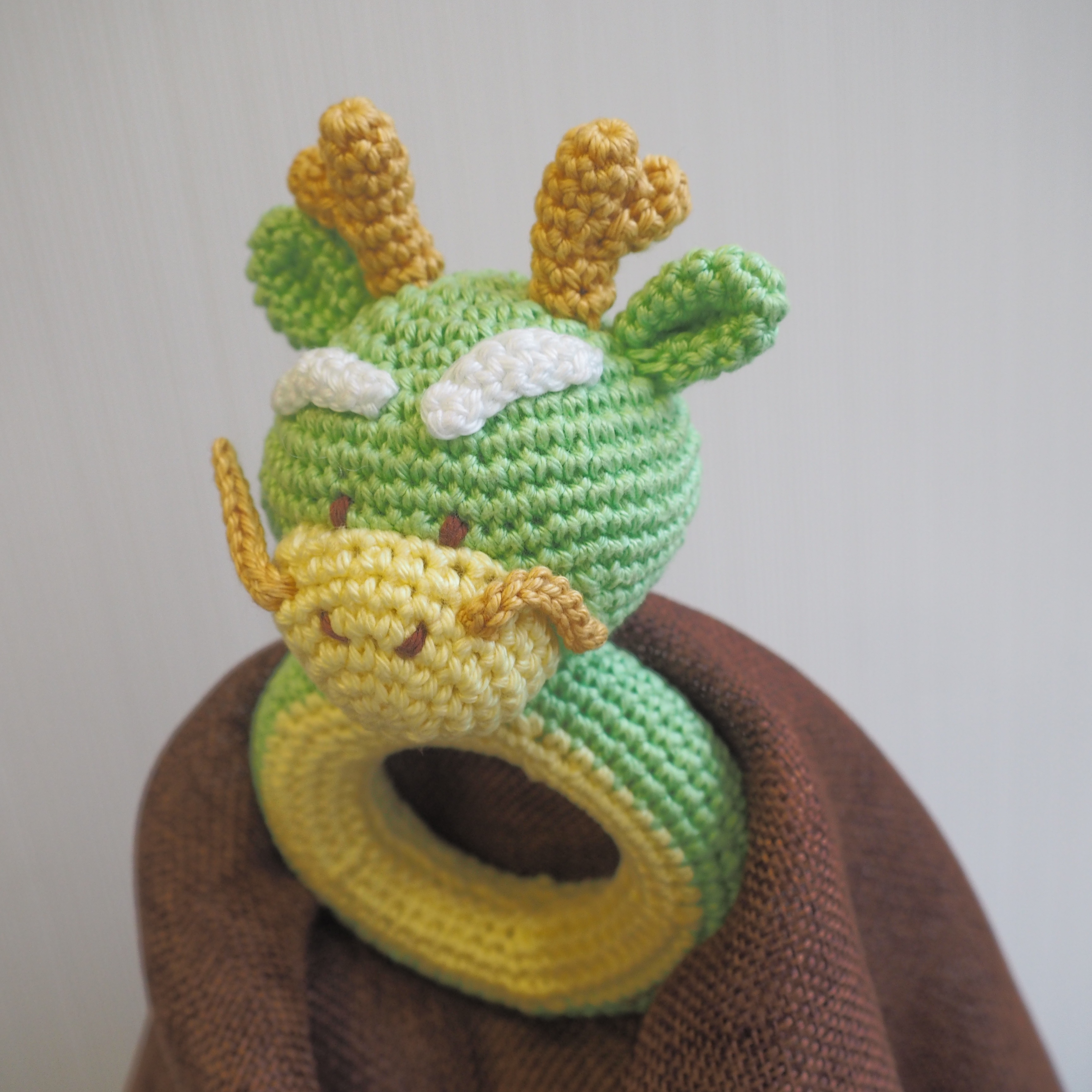 龍寶寶手搖鈴玩具