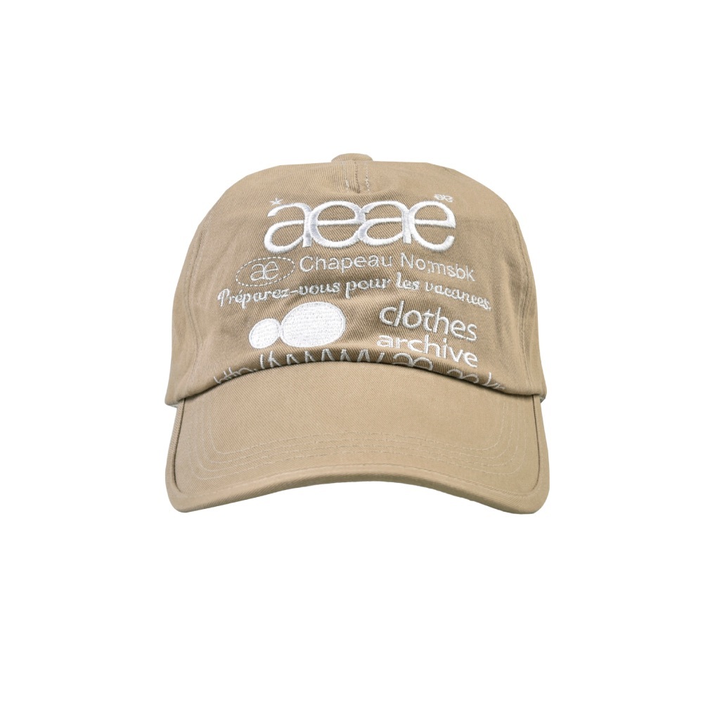 [aeae] WEB LOGO 5 PANNEL BALL CAP