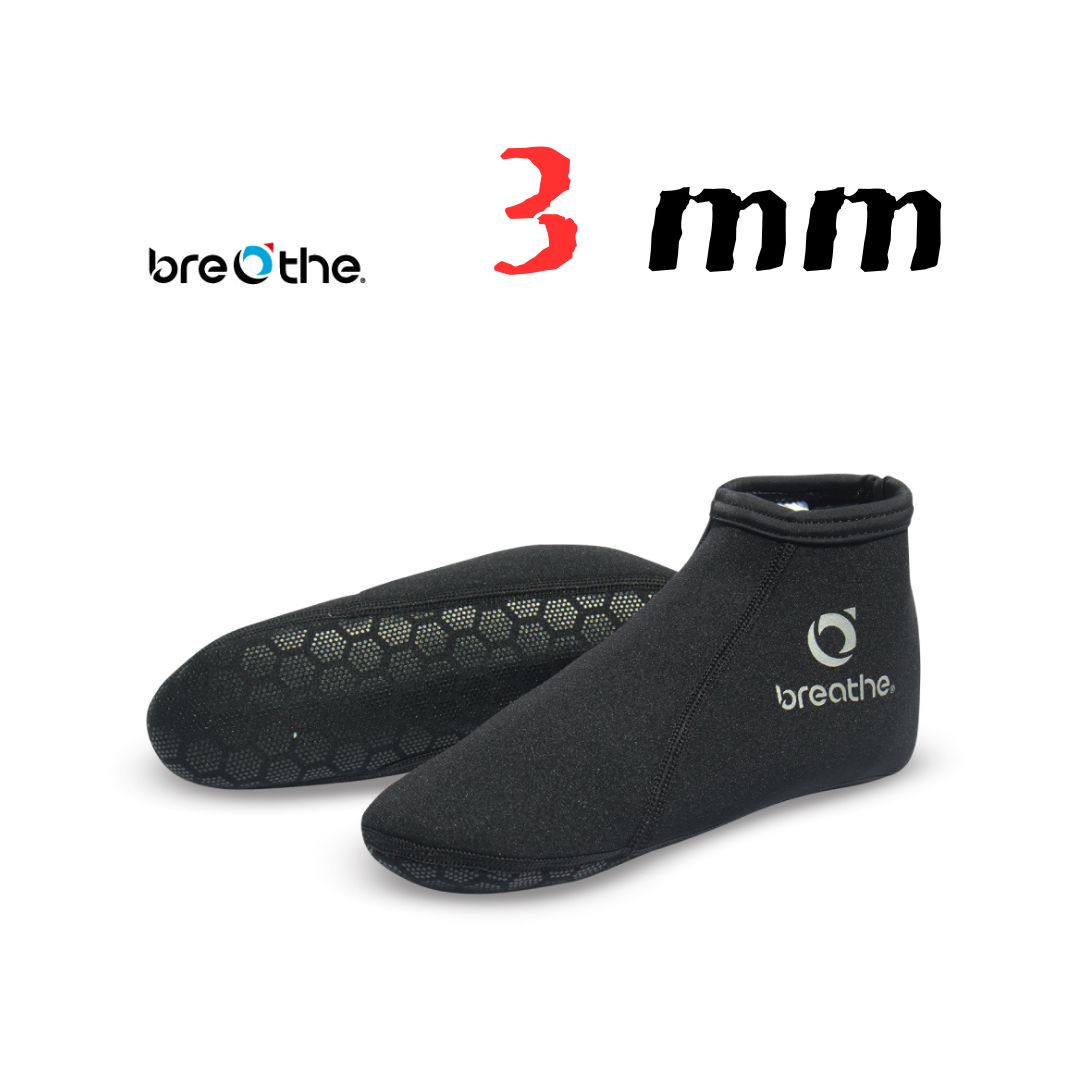 水呼吸breathe 潛水短襪 3mm