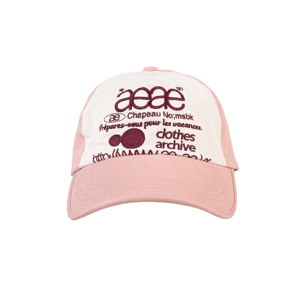 [aeae] WEB LOGO 5PANNEL CAP