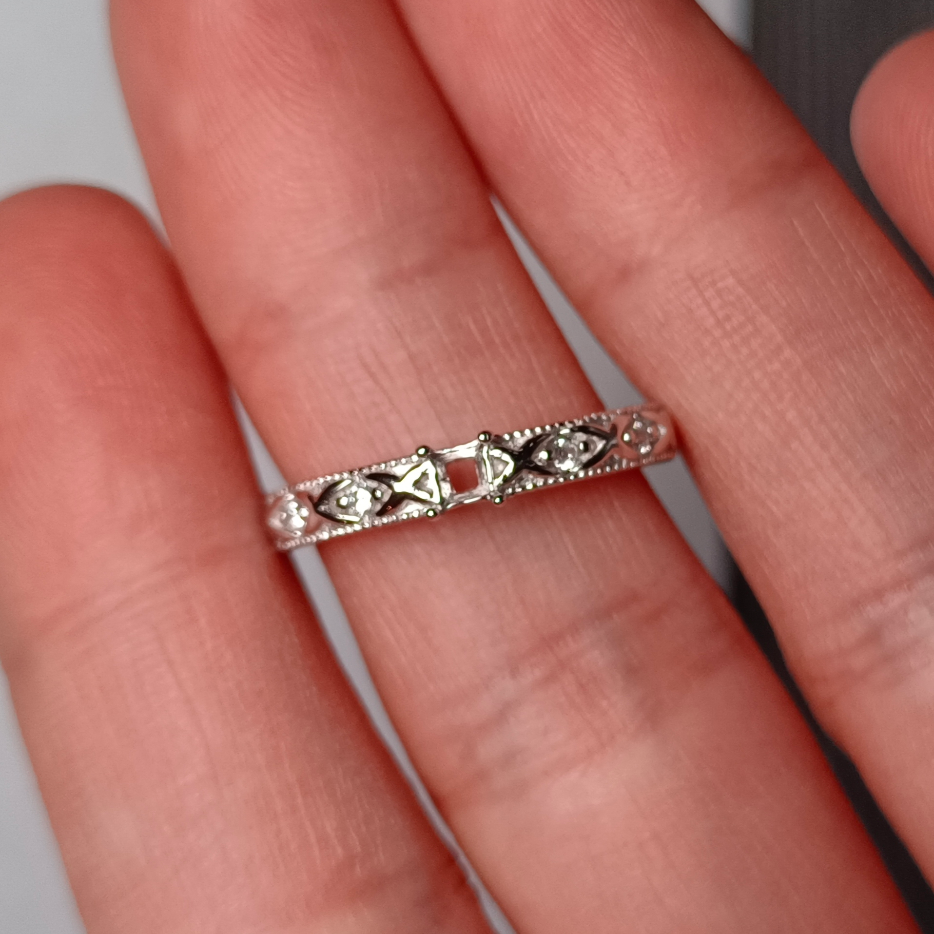 女戒方型3*3mm空托