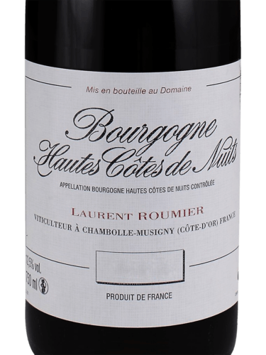 Laurent Roumier Bourgogne Hautes Cotes de Nuits 2013