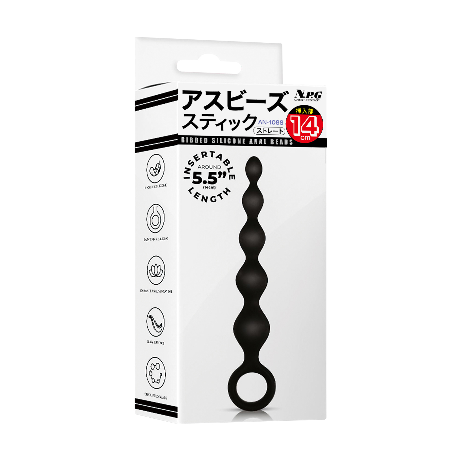 日本NPG 後庭拉珠 14cm