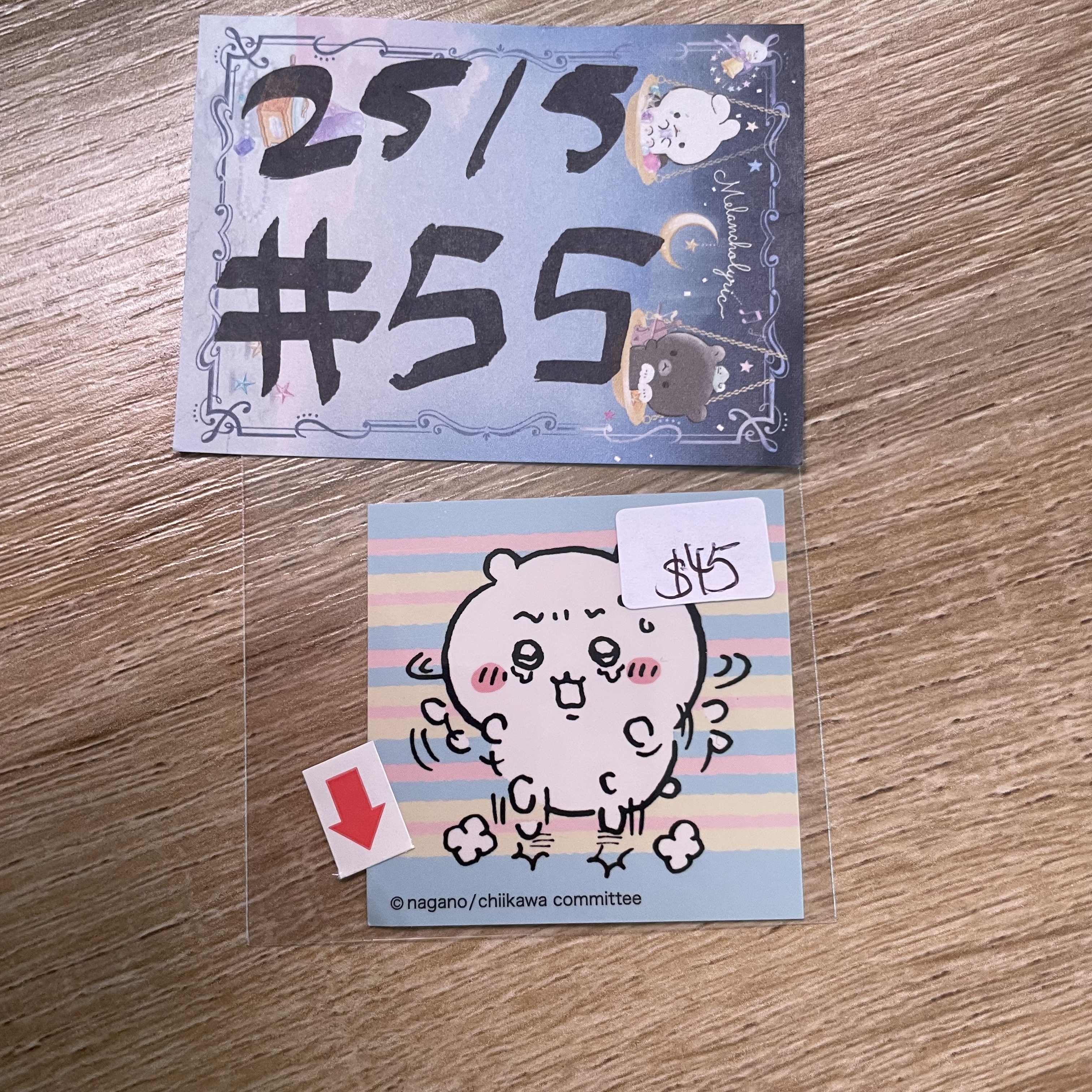 CHIIKAWA   小可愛  貼紙 瑕#55