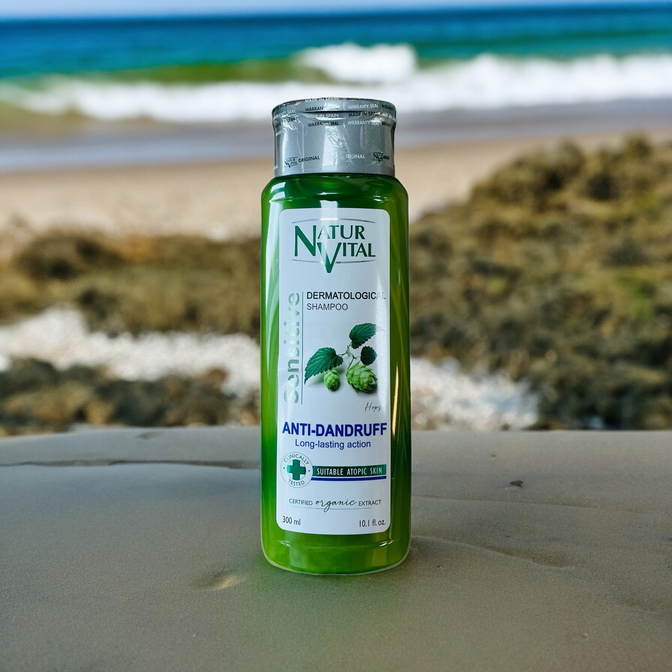 西班牙 NATURVITAL天然啤酒花洗頭水300毫升-防頭皮