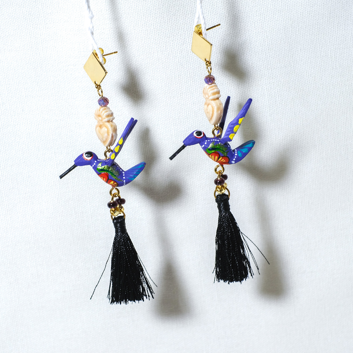 神獸手工木刻耳環｜Durango 31｜墨西哥