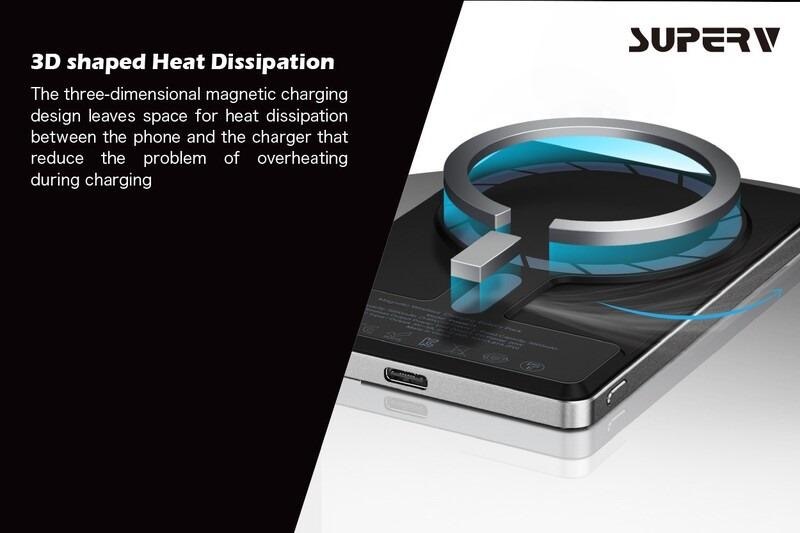 Superv Power42 MagForce數顯移動電源