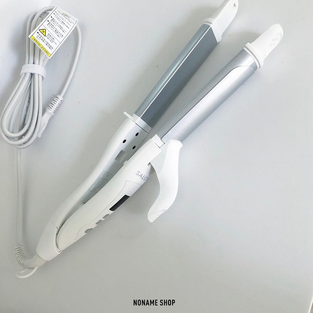 SALONIA 陶瓷 溫控 負離子 直捲 兩用 離子夾 八色