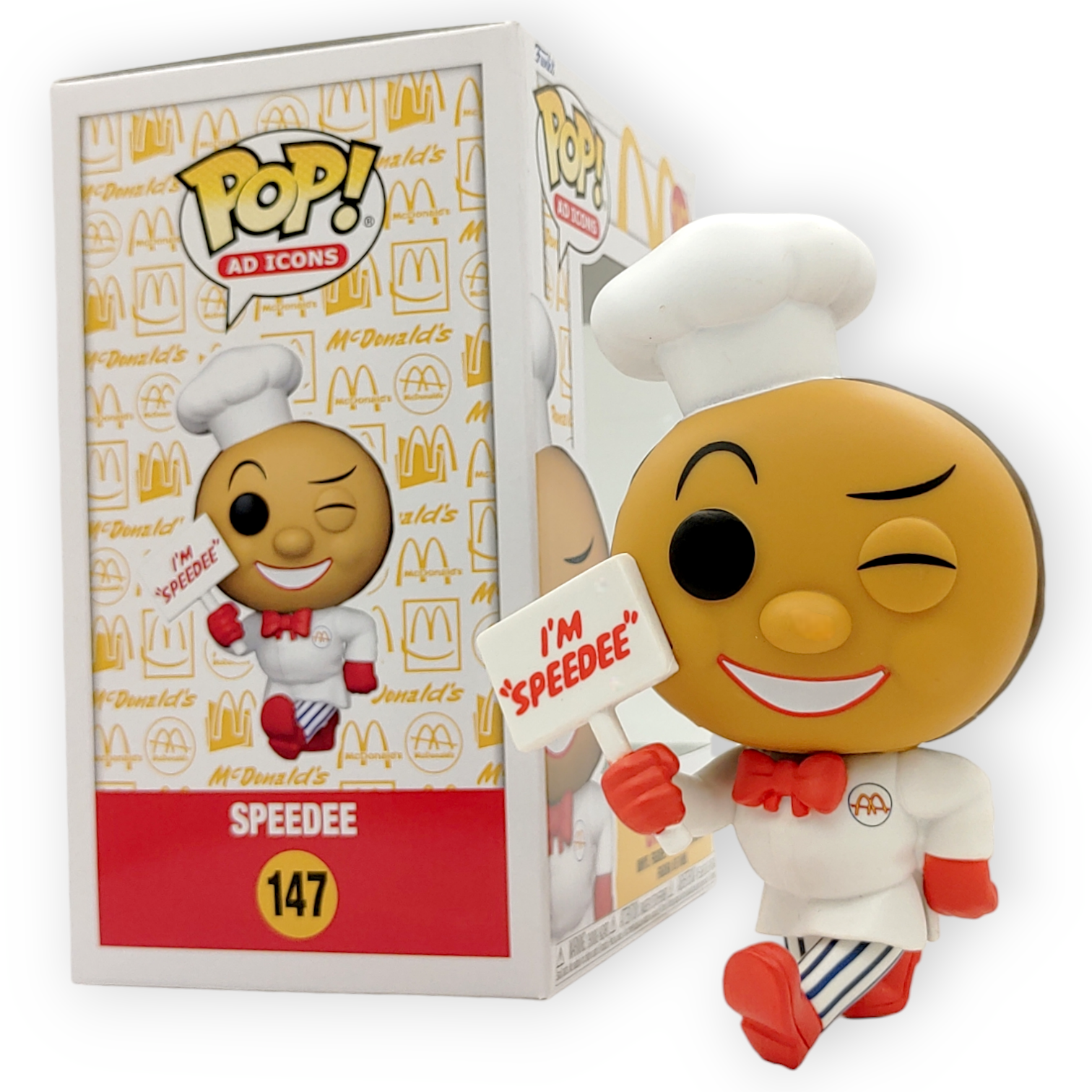 FUNKO POP <McDonald>元祖吉祥物 Speedee-No.147