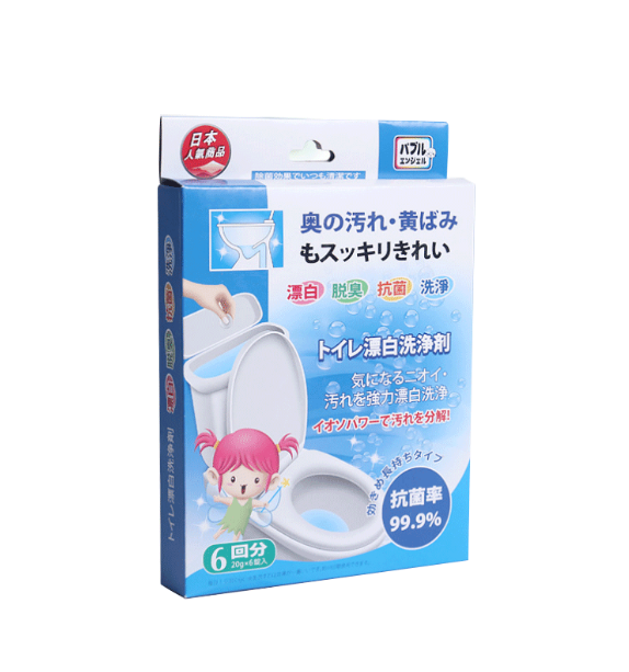 【6 Individually Packed】Toilet Sterilization Bleaching Disinfectant Tablets Deodorizing Toilet Effervescent Tablets Cleaning Disinfectant Bleaching Pills Washing Room Water Tank Bleaching Deodorant Sterilization Tablets Decontamination, Antibacterial and Deodorizing Deodorizer Sterilization Toilet Cleaner