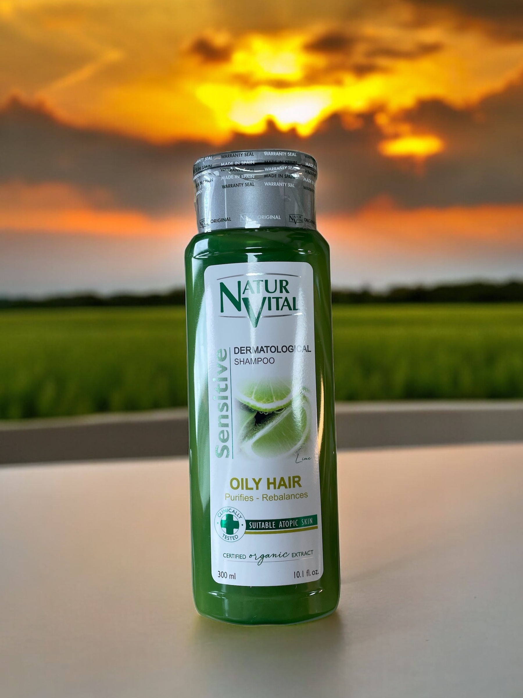 西班牙 NATURVITAL天然青檸洗頭水300毫升-去油性