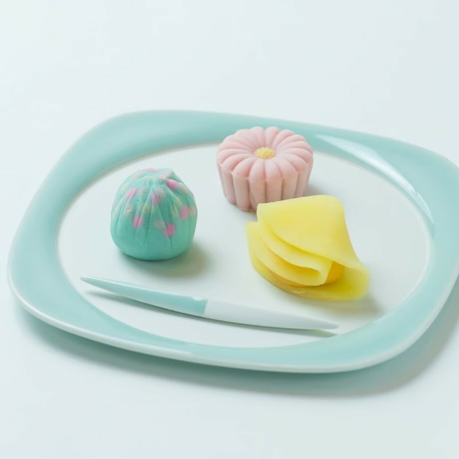 虎仙窯 鍋島青瓷 菓子盆