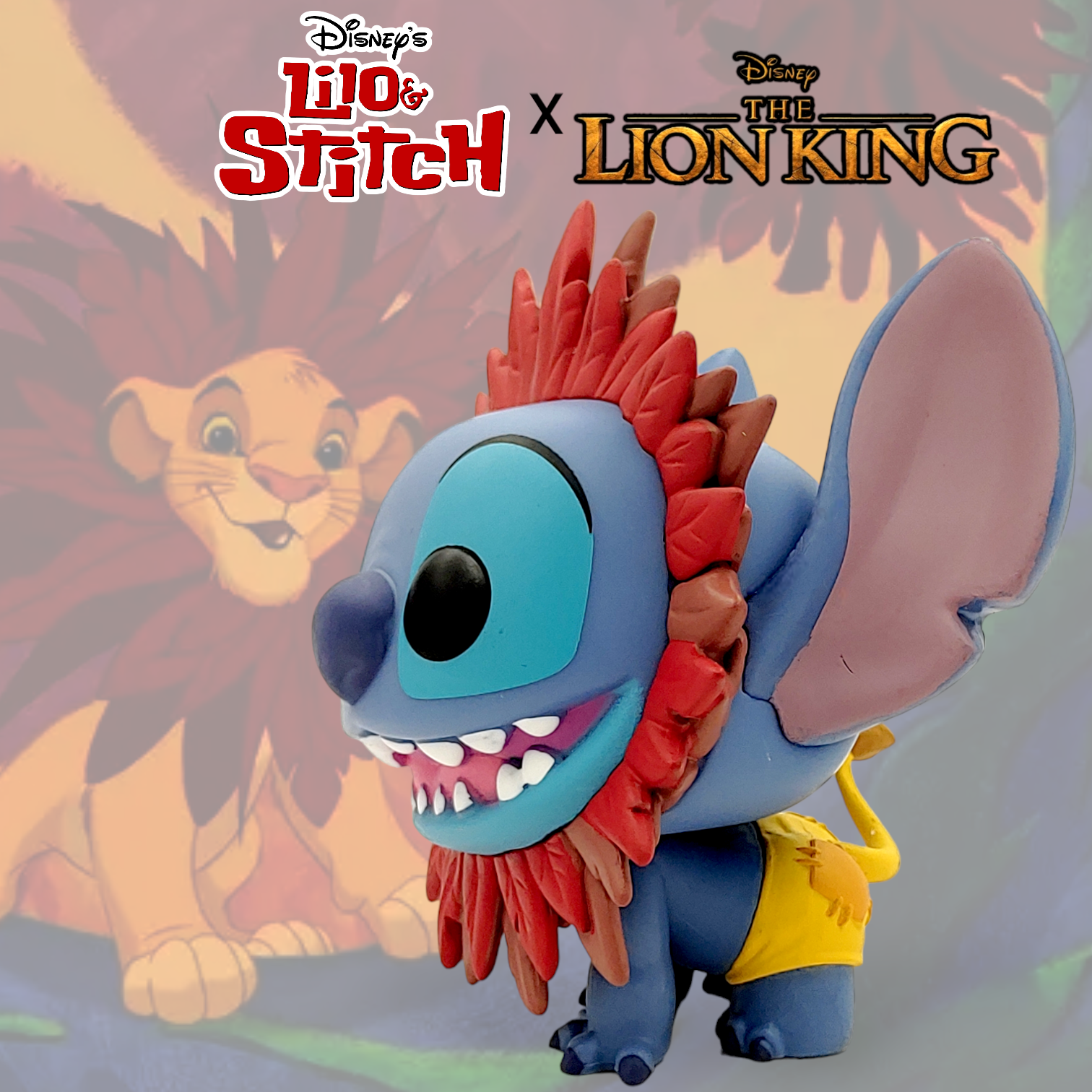 FUNKO POP<扮嘢小魔星Cosplay系列>史迪仔_扮獅子王森巴-No.1461