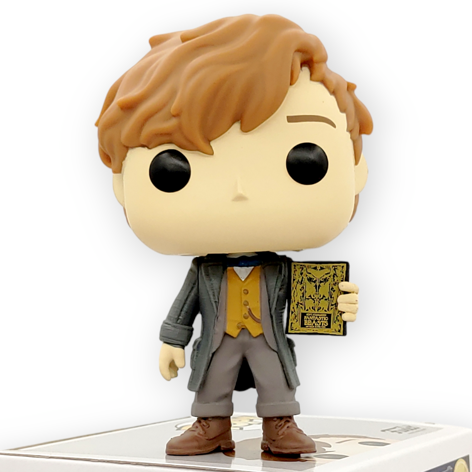 FUNKO POP<怪獸與葛林戴華德之罪>紐特.斯卡曼德_魔法書(Chase版)-NO.14