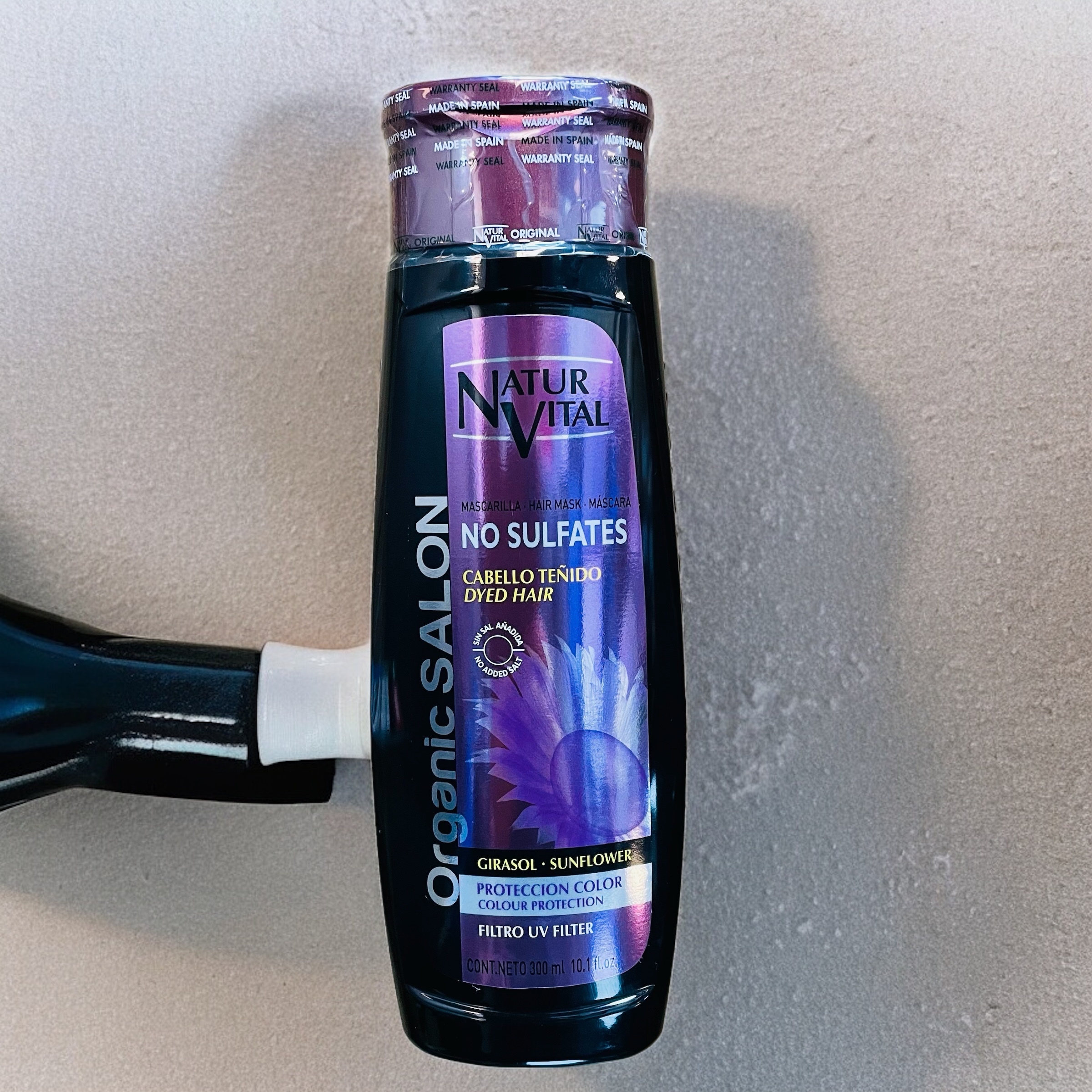 NATURVITAL無硫酸鎖色護髮膜300ml