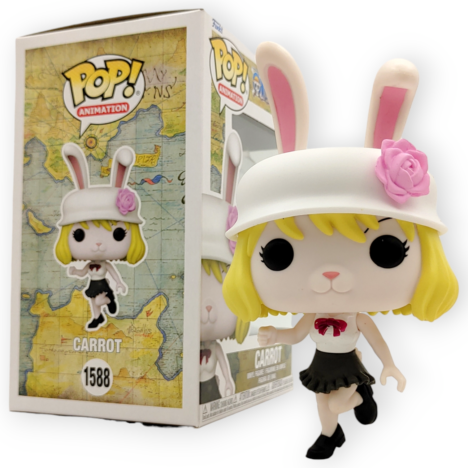 FUNKO POP <One Piece海賊王>加洛特_白色帽服飾-No.1588