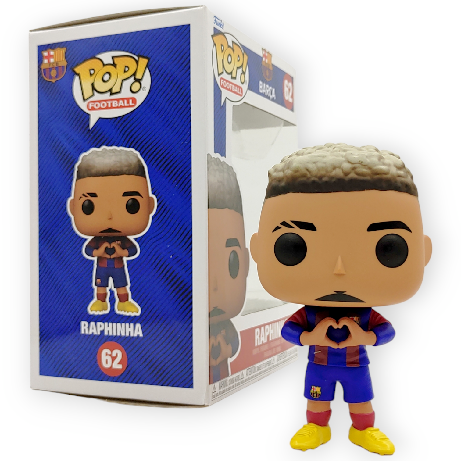 巴塞隆拿 Funko Pop 拉芬夏 RAPHINHA公仔-No.62