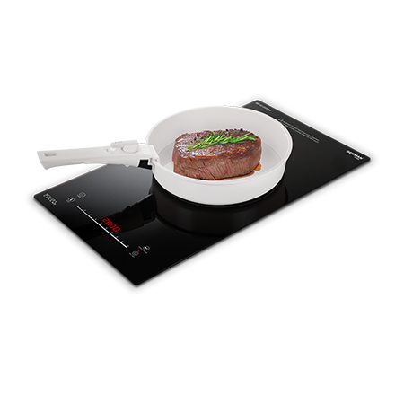 德國寶 German Pool    GIC-DS28B-S‧29cm組合式單爐頭電磁爐‧2800W‧香港行貨,原廠1年保養‧