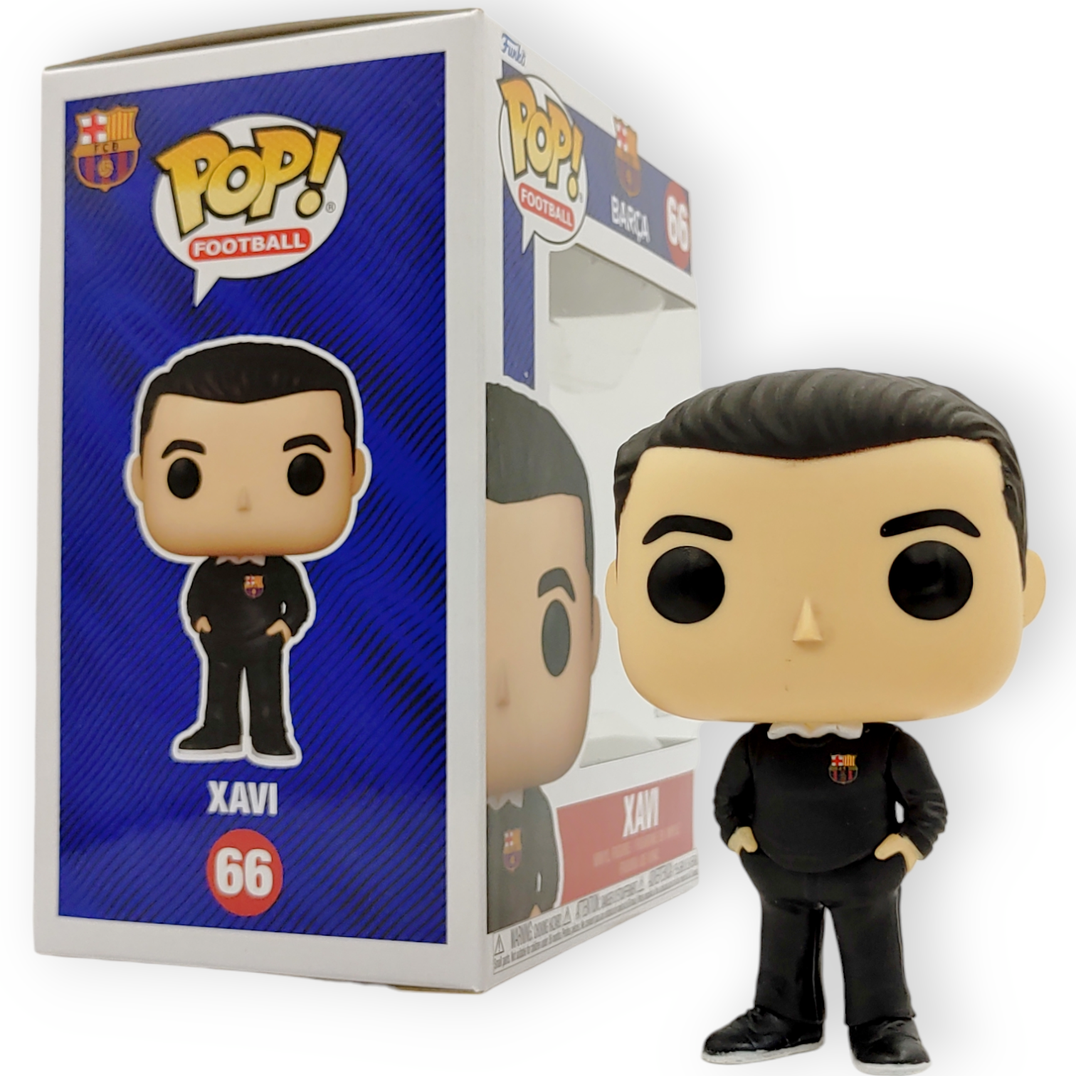 巴塞隆拿 Funko Pop 領隊沙維 XAVI公仔-No.66