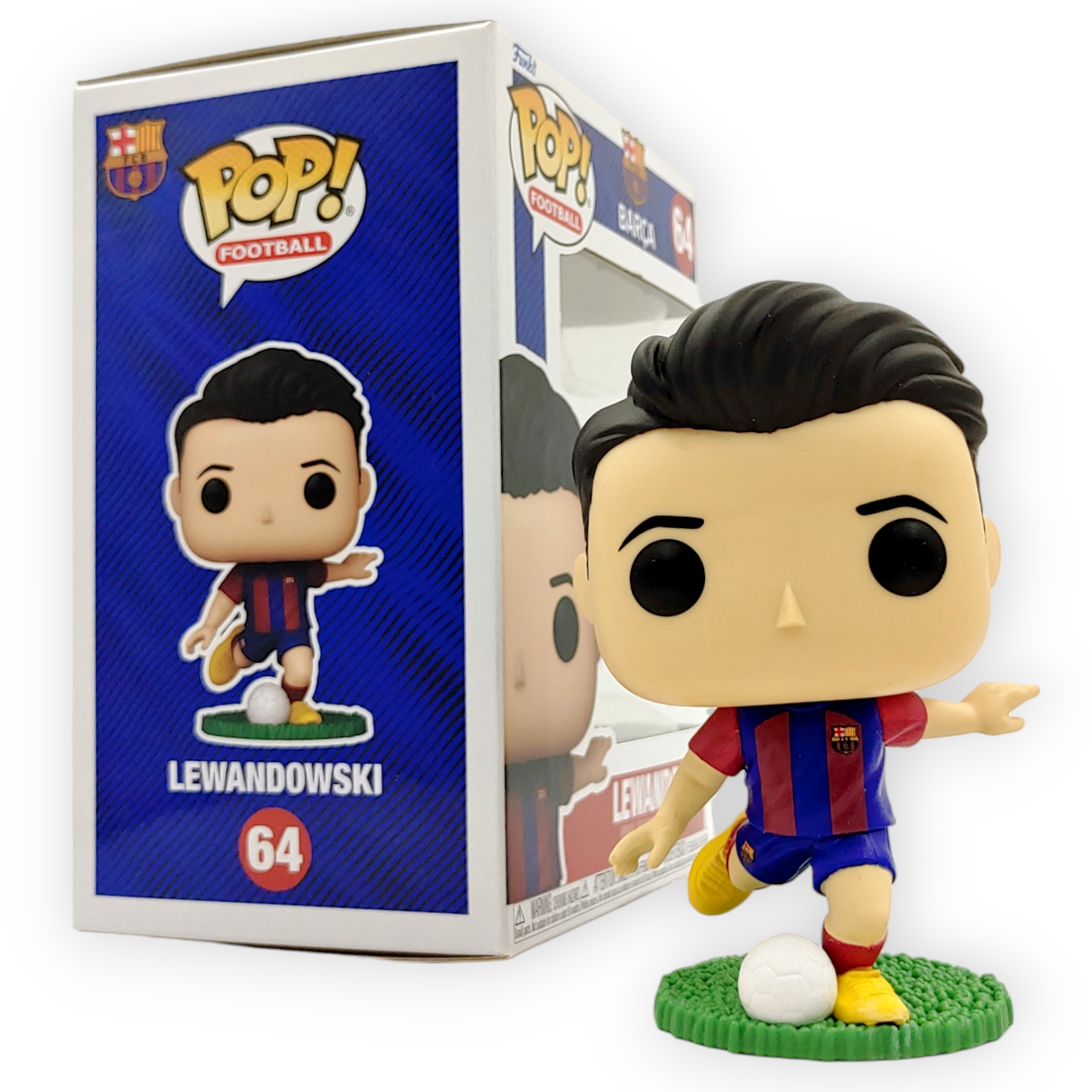 巴塞隆拿Funko Pop利雲度夫斯基LEWANDOWSKI-No.64