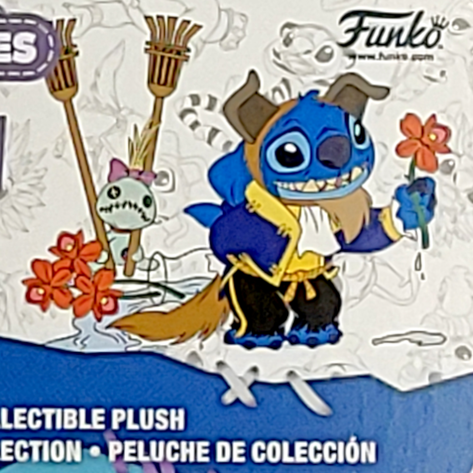 FUNKO POP<扮嘢小魔星Cosplay系列>7吋史迪仔_扮野獸毛公仔