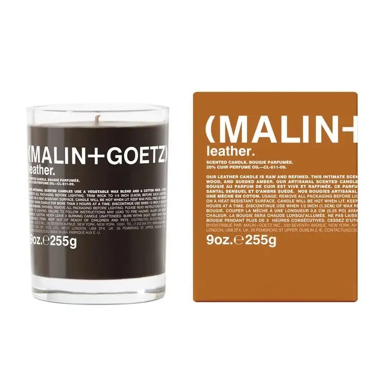 MALIN+GOETZ 皮革香氛蠟燭 9oz/255g