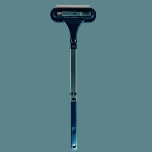 Multi-purpose cleaning brush, double-sided scrub brush (blue fluted crevice brush)