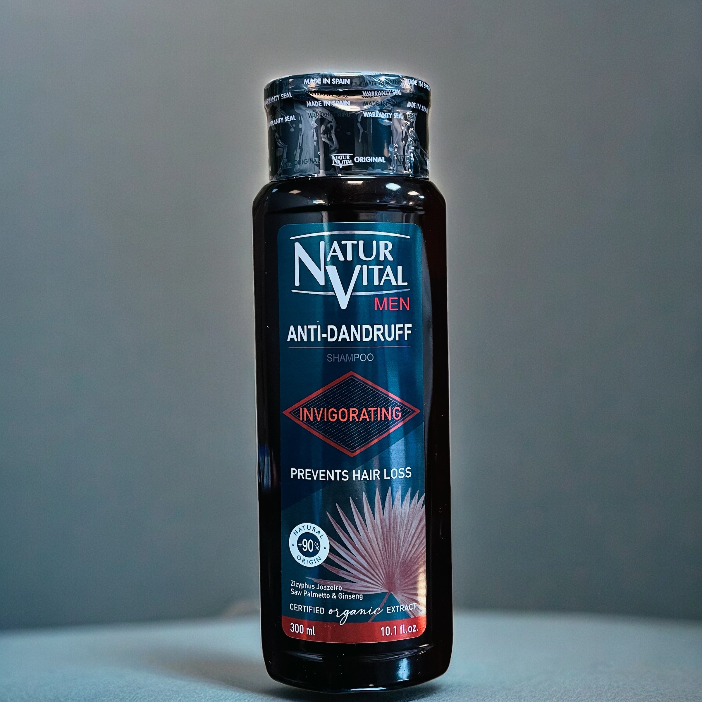 西班牙 NATURVITAL咖啡因去屑洗髮精露 （穩固髮根）300ml