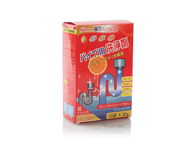 Kitchen & Toilet Pipe Unclogging Cleaner (30g x 10 packs)