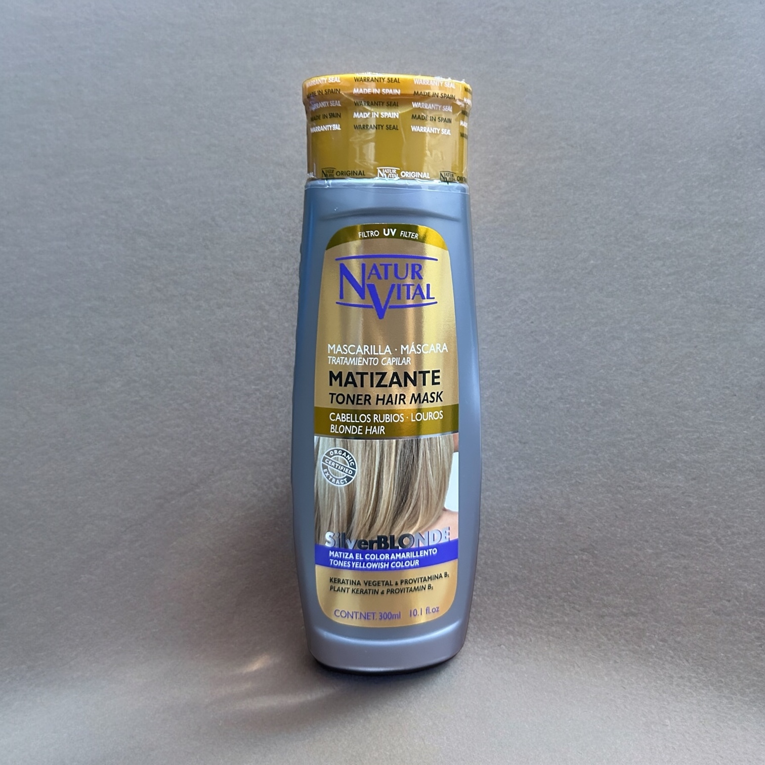 西班牙 NATURVITAL金銀色護髮膜