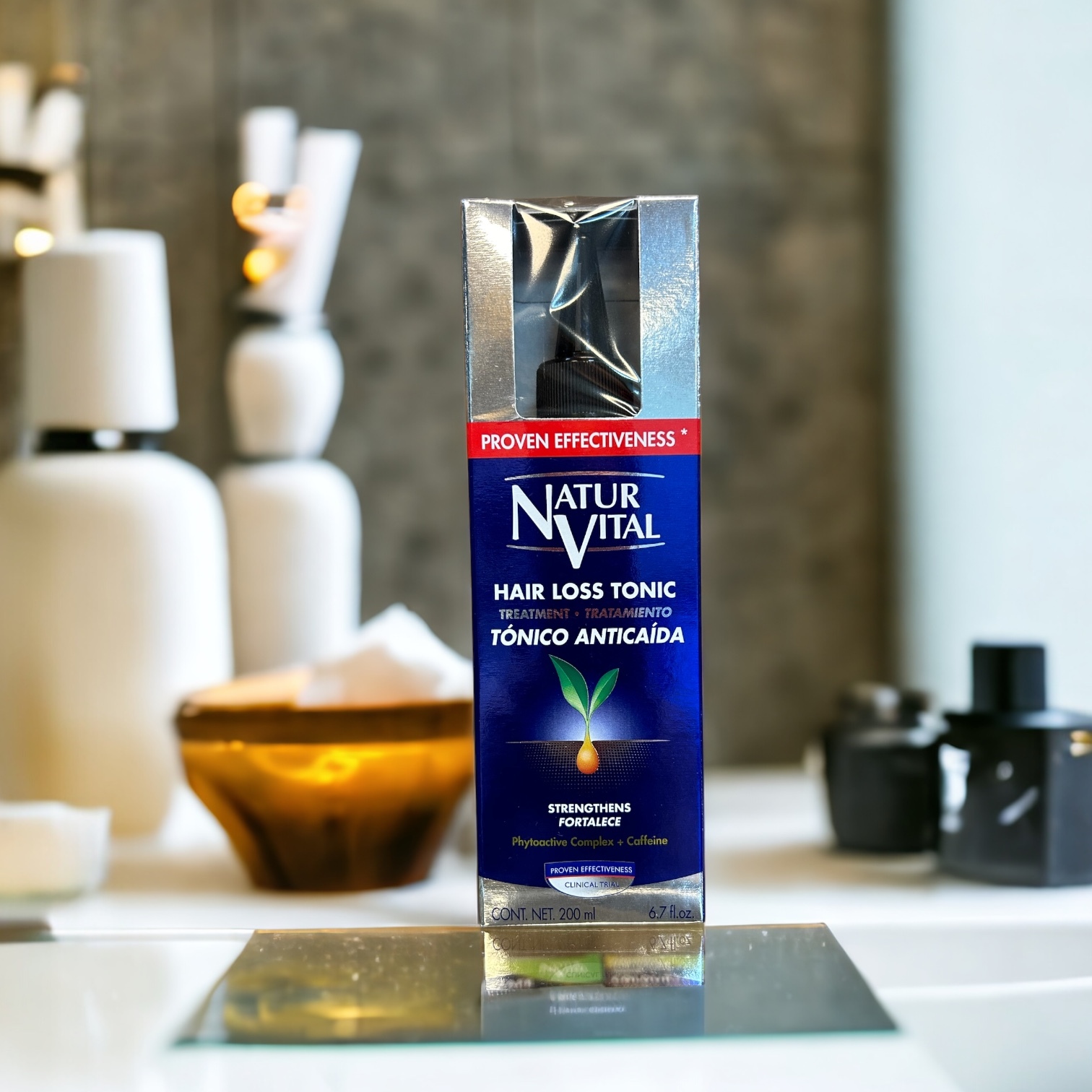 西班牙 NATURVITAL免洗防脫髮滋補液 (200毫升)