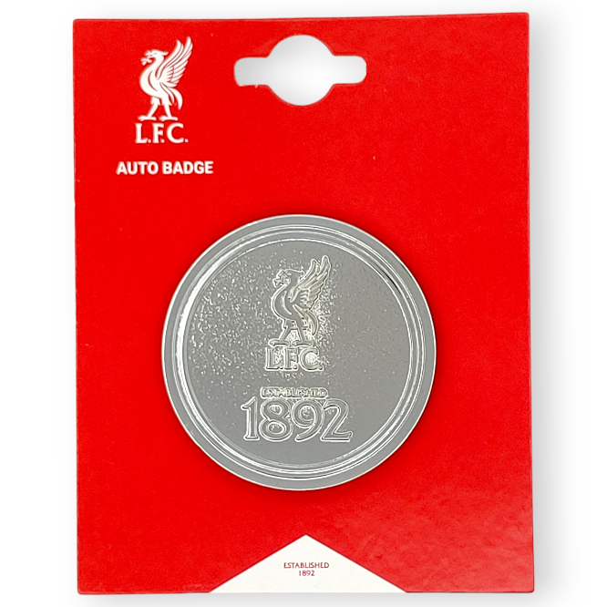 利物浦圓形銀色LFC會徽車章