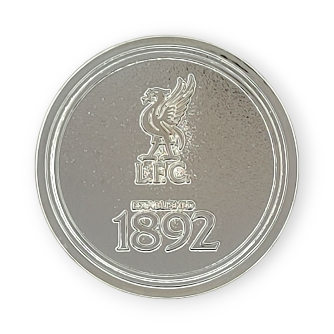 利物浦圓形銀色LFC會徽車章