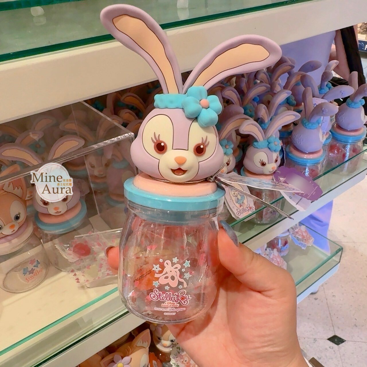 史黛拉露 星黛露 StellaLou 大頭造型 糖果罐 -香港迪士尼樂園