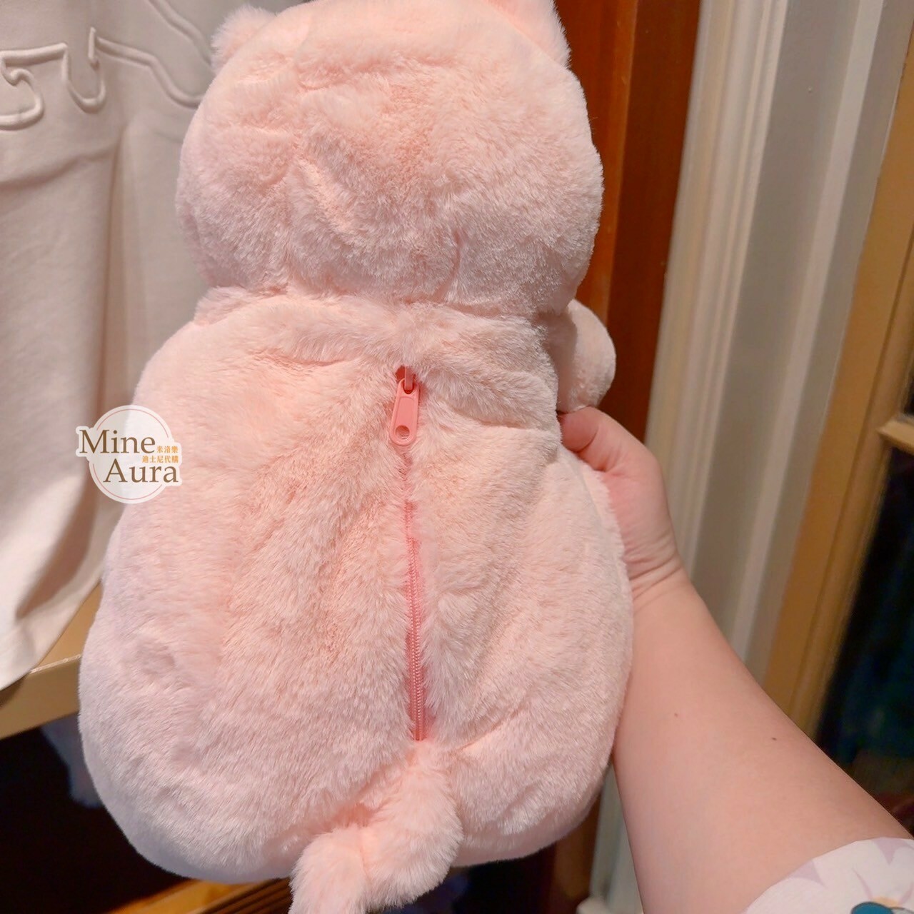 (限時特價) 火腿豬 Ham 絨毛 娃娃 造型 斜背 小包 玩具總動員 Toy Story -上海迪士尼商店