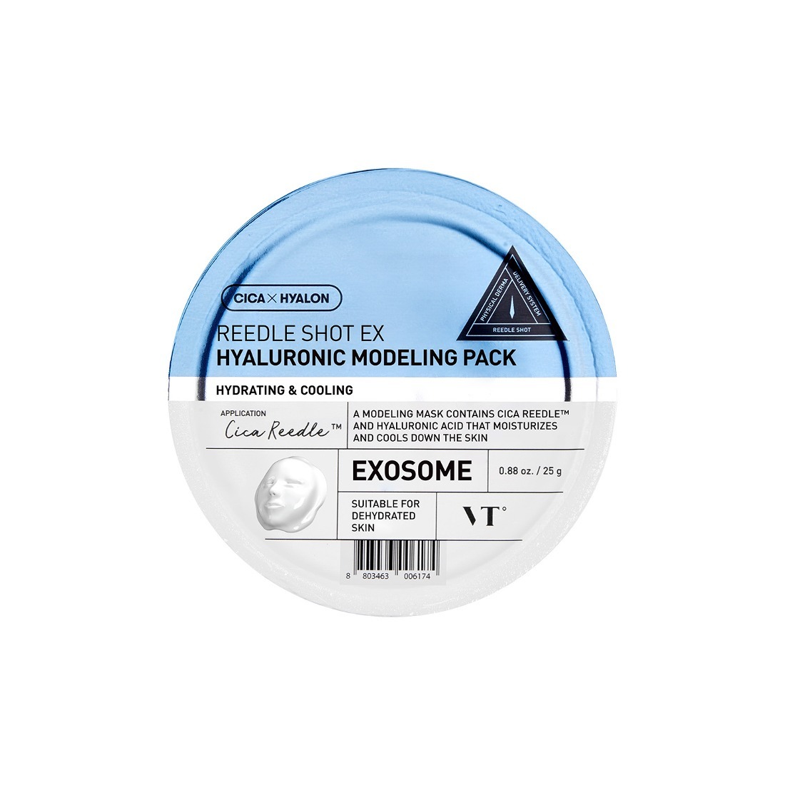 VT Reedle Shot EX Hyaluronic Modeling Pack 25g