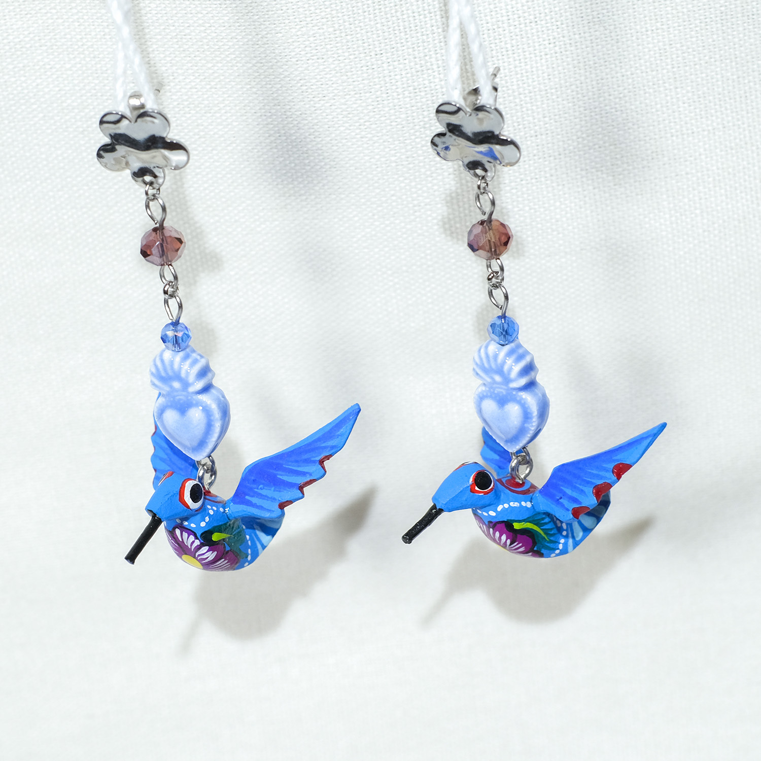 神獸手工木刻耳環｜Sonora 36｜墨西哥