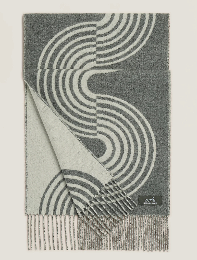 Hermes Casaque Vague muffler