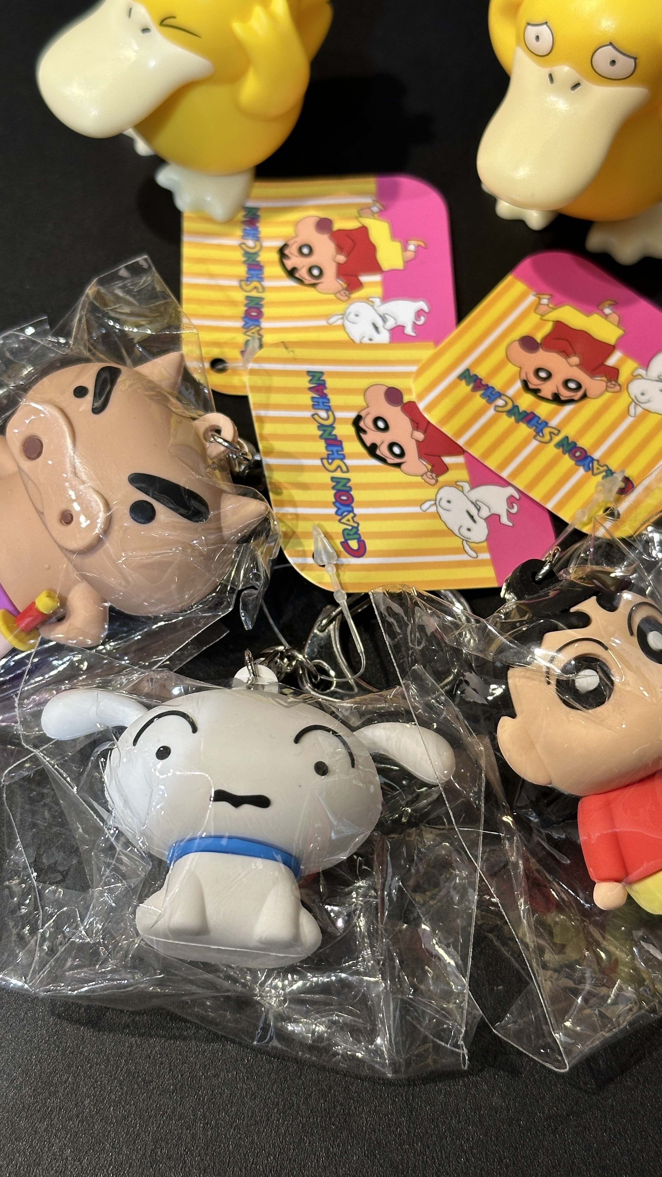 【現貨】蠟筆小新 立體糖膠 鑰匙圈