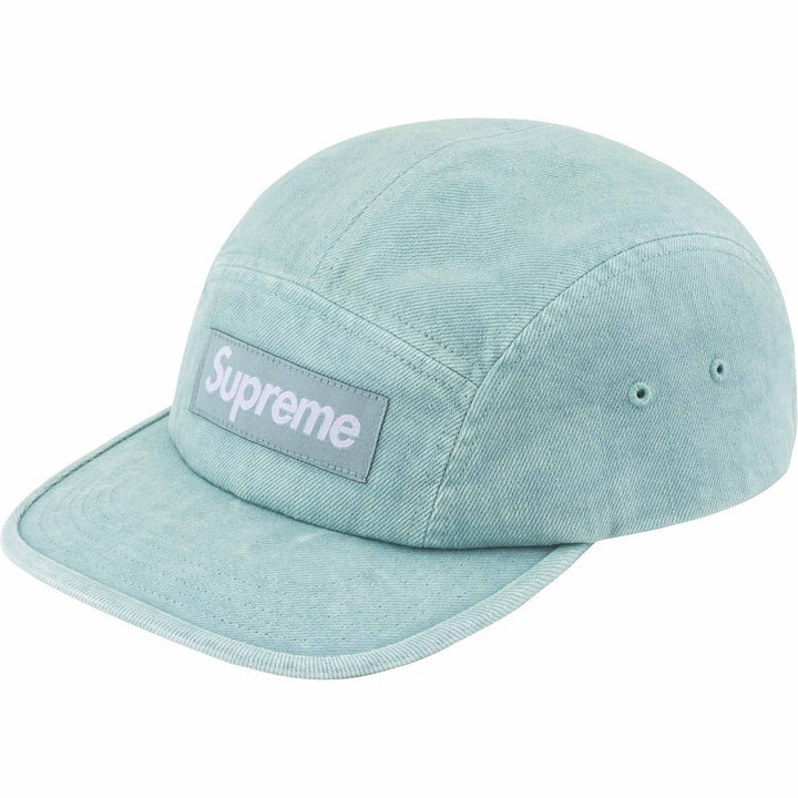 現貨一頂免運┃Supreme 24SS Denim Camp Cap 丹寧 五分割